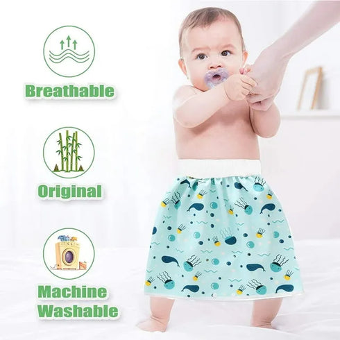 Waterproof Baby Diaper Skirt - pikzystore.com